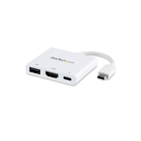 StarTech.com USB-C Multiport Adapter with HDMI White