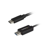 StarTech.com USB-C to USB Data Transfer Cable for Mac and Windows 2M Black