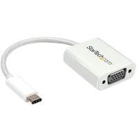 StarTech.com Usb-c To Vga Adapter - White