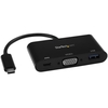 Startech.com USB-C to VGA Multifunction Adapter with Power Delivery and USB-A Port