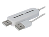 StarTech.com USB to USB Data Transfer Cable for Windows and Mac