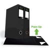 STEWART FLAT PACK BOX FILE BLK BF001-BK