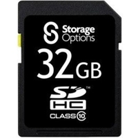 Storage Options 32gb Class 10 Secure Digital High Capacity Card