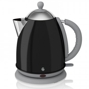 Swan 1.7 Litre Black Jug Kettle