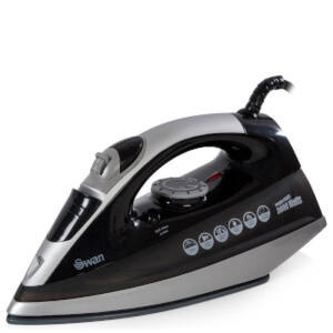 Swan SI30110BLKN 3kW Black PowerPress Iron