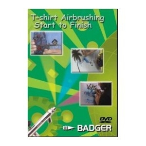 T-shirt Airbrushing Start to Finish DVD - Badger