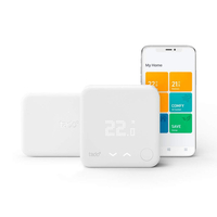 tado° Smart Thermostat Starter Kit V3+ with Hot Water Control - Works with Alexa and Google Assistant