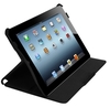 Targus iPad Vuscape Ultra Twill PU thin proffesional case with multi-viewing and typing angles , soft touch lining and integrated stylus holder in Black - THZ195EU