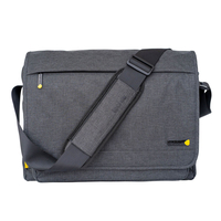 Techair Dark Grey Evo Pro Messenger Bag for 14"-15.6" Laptops