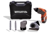 Terratek 3.6V li-ion screwdriver Right angle head Multi Purpose Cutting Head attachment and Driver Bit accessories Comes in a Carry case