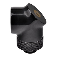 Thermaltake Black 90 Degree G1/4 Adaptor Fitting