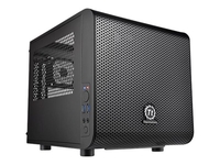 Thermaltake Core V1 Mini-ITX Cube Case Front 20cm Fan 2 x USB3 Side Window
