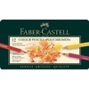 Tin of 12 Polychromos Colour Artists Pencils
