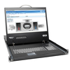 Tripp Lite NetCommander 16-Port Cat5 1U Rack-Mount Console KVM Switch
