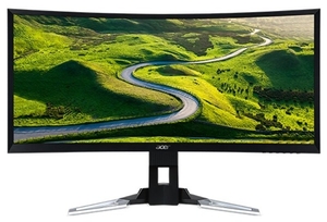um.cx0ee.001 89cm (35) Curved 2000R 21:9 UltraWide Full HD,  VA LED 144Hz 4ms AdaptiveSync 100M:1 ACM 300nits HDMI 2.0 HDMI1.4(MHL) DP DP Out MM USB 3.0 Hub(1up 4down) Height Adj. Euro/UK EMEA MPRII Black Acer EcoDisplay