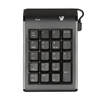 V7 Numeric Keypad Usb Black - 19 Keys 1.5m Cable P&p In