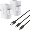 Venom Xbox Controller Rechargeable Battery Twin Pack - White (Xbox Series X & S / Xbox One)
