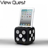 ViewQuest iDice iPad,  iPhone And iPod Speaker Dock With Aux-input,  Black