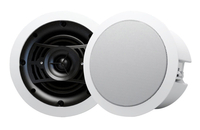 Vision Cs-1600 Ceiling Speakers [pair] 30w (rm) Power Handling,  Low-impedance,  2-way: 6.5 Polypropylene Woofer And 1 Ferrofluid Silk Dome Tweeter In Swivel Mount,  Cutout Diameter: 200mm (8),  Depth: 128mm,  Maximum Diameter: 230mm