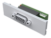 VISION TECHCONNECT V2 MODULE MALE VGA ONLY Male 15-pin D-sub connector for PC output.