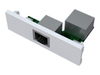 VISION TECHCONNECT V2 MODULE RJ45/RJ11 Shielded female to female ethernet socket,  which is backwards compatible with RJ11 phone jacks.