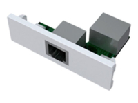 VISION TECHCONNECT V2 MODULE RJ45/RJ11 Shielded female to female ethernet socket,  which is backwards compatible with RJ11 phone jacks.