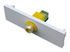 VISION TECHCONNECT V2 MODULE SINGLE PHONO For use with RG59 coaxial cable for composite video signal. Also known as a Cinch or RCA connector.