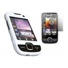 White Hybrid Case LCD Screen Protector & Cleaning Cloth - Samsung S5600 Preston