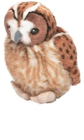 Wild Republic - Birds with Real Bird Call Tawny Owl 12 or 13-16cm - Plush