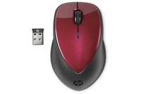 WIRELESS MOUSE X4000 (RUBY RED) - WITH LASER