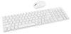 Xenta White Wireless Keyboard with Wireless Optical Mouse - 2.4ghz USB with Nano Dongle