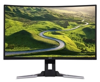 XZ321Qbmijpphzx 80cm (31.5) Curved 1800R 16:9 4ms 100M:1 ACM 144Hz FreeSync 300nits LED HDMI HDMI(MHL) DP 1miniDP MM Audio out USB 3.0 Hub(1up 4down) Height adj. EURO/UK EMEA MPRII Black Acer EcoDisplay