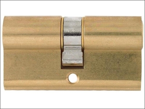 Yale Locks Pkm3545-pb X6 Kitemarked Euro Double Profile Cylinder 35 X 45 (90 mm.) Polished Brass Visi