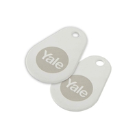 Yale Smart Door Lock White Key Tags - Pack of 2