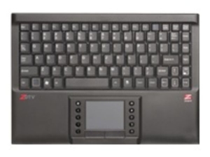 Zoom ZDTV Wireless Media Keyboard for HDTVs - 2.4GHz - 88 keys - Touchpad