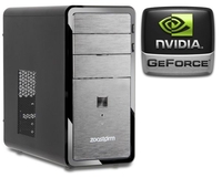 Zoostorm Desktop PC,  Intel Pentium Dual Core G640,  6GB DDR3 RAM,  500GB SATA HDD,  DVDRW,  nVidia GT610,  No Operating System