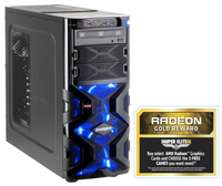 Zoostorm Gaming Desktop PC AMD FX8320 8 Core CPU 16GB DDR3 Ram 2TB HDD ATX Case with 500W PSU AMD 970 Chipset AMD R7-280X Grahics Card No OS 1Yr Collect & Return Warranty