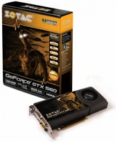 Zotac GTX 560 1GB DDR5 Dual DVI HDMI DisplayPort PCI-E Graphics Card