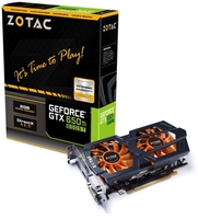 ZOTAC GTX 650 Ti BOOST 2GB GDDR5 Dual DVI HDMI DisplayPort PCI-E Graphics Card