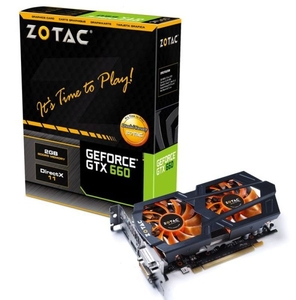 Zotac GTX 660 2GB GDDR5 Dual DVI HDMI DisplayPort PCI-E Graphics Card