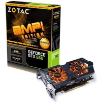 Zotac GTX 660 AMP! Edition 2GB GDDR5 Dual DVI HDMI DisplayPort PCI-E Graphics Card