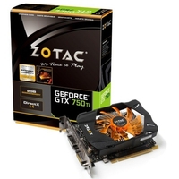 Zotac GTX 750 Ti 2GB GDDR5 Dual DVI Mini HDMI PCI-E Graphics Card