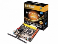 Zotac H77ITX-A-E H77 Socket 1155 DDR3 8 Channel HD Audio mini-ITX Motherboard