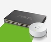 Zyxel 24 Port Smart Managed PoE Switch and NebulaFlex Wireless Access Point