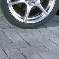 Bradstone Driveway Infilta Permeable - Block Paving - Charcoal - 200x100