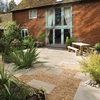 Bradstone Natural Sandstone Paving Fossil Buff 600 x 300 - 85 Per Pack