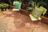 Bradstone Old Riven Concrete Paving Autumn Gold 2 Ring Circular Paving - 1 Pack