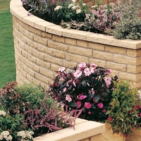 Bradstone Pitched Walling Buff 290(L) x 90(W) x 63(H) - 216 Per Pack