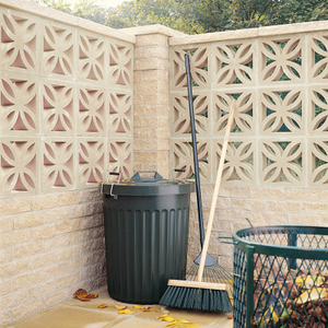 Bradstone,  Screenwall Off-White Leaf Block,  290(L) x 90(W) x 290(H) - Individual Unit