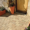 Bradstone,  Woburn Rumbled Block Paving Fossil Buff Mixed Sizes - Half Loaded